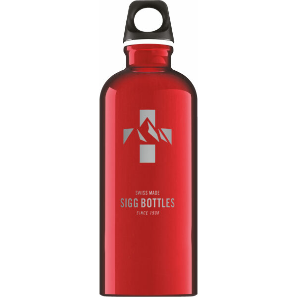 Sigg Swiss Mountain Red Bottle 0.6L